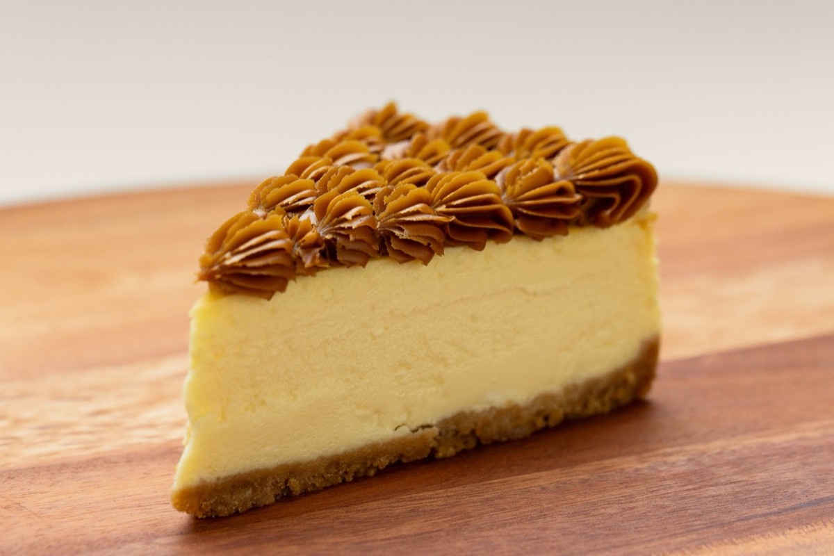 Cheesecake Dulce de Leche Porción