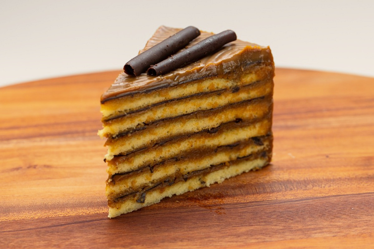 Torta Crocante de Chocolate Porción